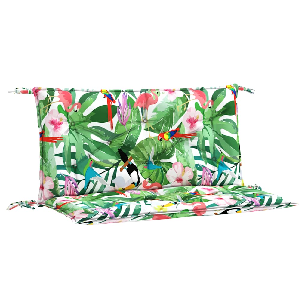 Vidaxx Garden Bench Puder 2 PCS 100x50x7 cm Stof Multi-farvet
