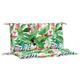 Vidaxx Garden Bench Puder 2 PCS 100x50x7 cm Stof Multi-farvet
