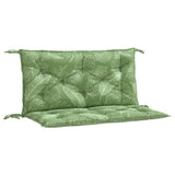 Vidaxx Garden Bench Puder 2 stk. Bladmønster 100x50x7 cm stof