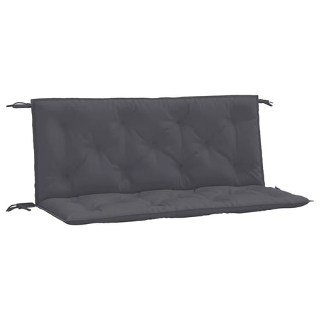 Vidaxx Garden Bench Puder 2 PCS 120x50x7 cm Oxford Stof Anthracite