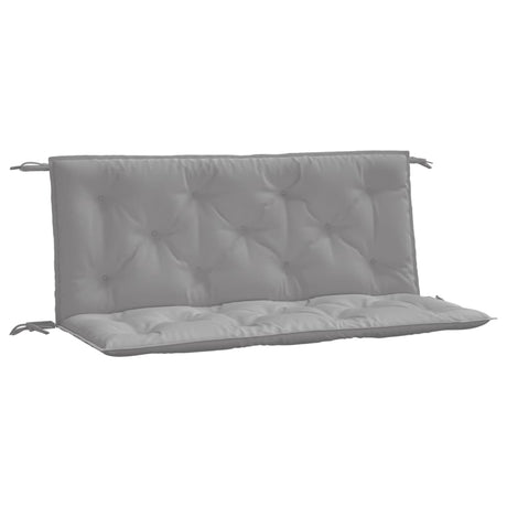Vidaxx Garden Bench Puder 2 PCS 120x50x7 cm Oxford Stof Gray Gray