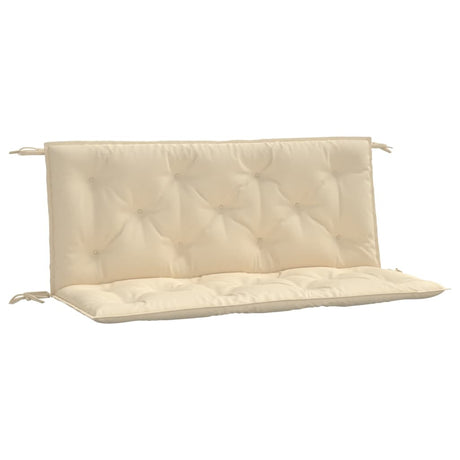 Vidaxx Garden Bench Puder 2 PCS 120x50x7 cm Oxford Stof beige
