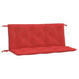 Vidaxx Garden Bench Puder 2 PCS 120x50x7 cm Oxford Stof Rød