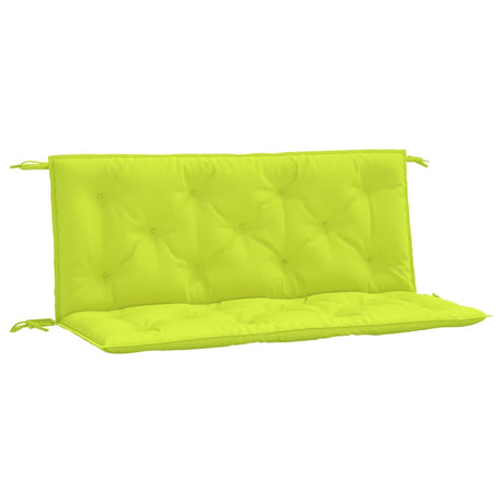 Vidaxx Garden Bench Puder 2 Stcs 120x50x7 cm Oxford Stof lysgrøn