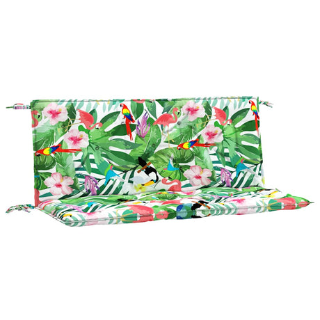 Vidaxl Garden Bench Puder 2 PCS 120x50x7 cm stof Flerfarvet
