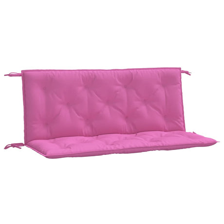 Vidaxl Garden Bench Puder 2 PCS 120x50x7 cm stofrosa