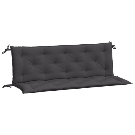 Vidaxx Garden Bench Puder 2 PCS 150x50x7 cm Oxford Stof Anthracite