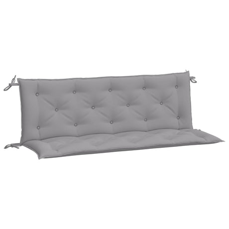 Vidaxx Garden Bench Puder 2 PCS 150x50x7 cm Oxford Stof Gray Gray
