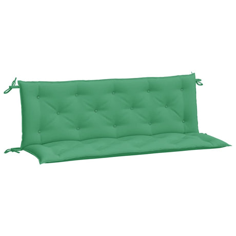 Vidaxx Garden Bench Puder 2 PCS 150x50x7 cm Oxford Stof grøn