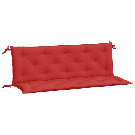 Vidaxx Garden Bench Puder 2 PCS 150x50x7 cm Oxford Stof Rød