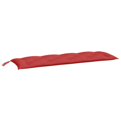 Vidaxx Garden Bench Puder 2 PCS 150x50x7 cm Oxford Stof Rød