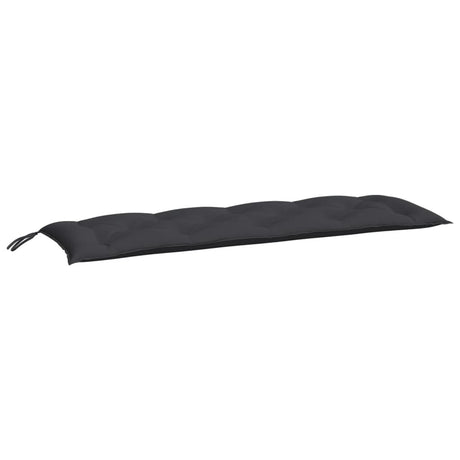 Vidaxx Garden Bench Puder 2 PCS 150x50x7 cm Oxford Stof sort sort