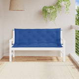 Vidaxx Garden Bench Puder 2 PCS 150x50x7 cm Oxford Stof Blue Blue