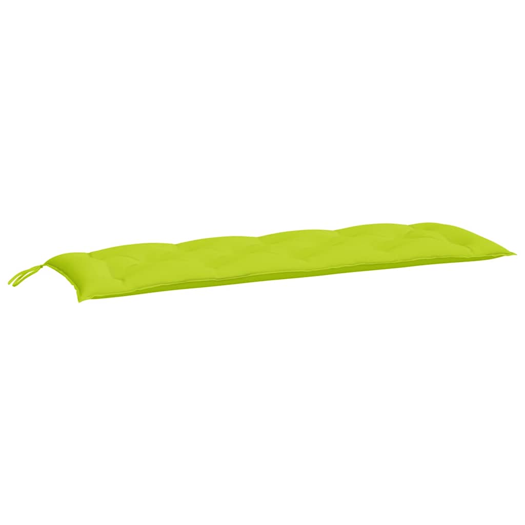 Vidaxx Garden Bench Puder 2 PCS 150x50x7 cm Oxford Stof lysgrøn