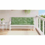 Vidaxx Garden Bench Puder 2 stk. Bladmønster 150x50x7 cm stof