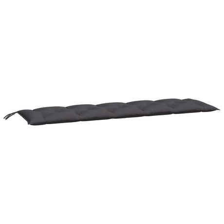 Vidaxx Garden Bench Puder 2 PCS 180x50x7 cm Oxford Stof Anthracite