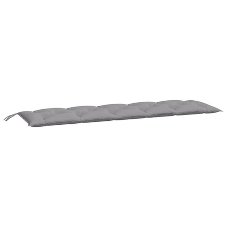 Vidaxx Garden Bench Puder 2 PCS 180x50x7 cm Oxford Stof Gray Gray