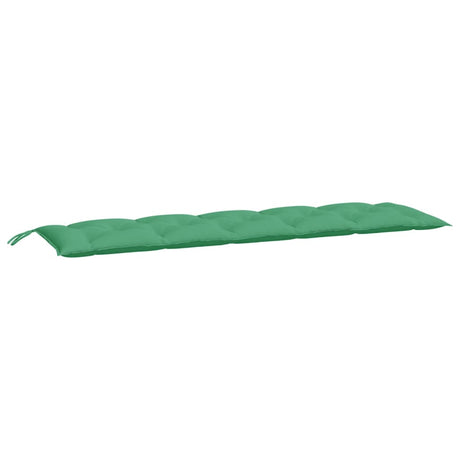 Vidaxx Garden Bench Puder 2 PCS 180x50x7 cm Oxford Fabric Green