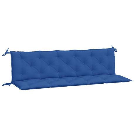 Vidaxx Garden Bench Puder 2 PCS 180x50x7 cm Oxford Stof Blue Blue