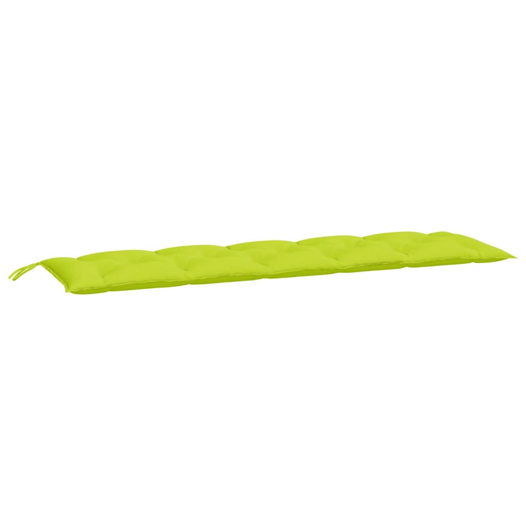 Vidaxx Garden Bench Puder 2 PCS 180x50x7 cm Oxford Stof lysgrøn