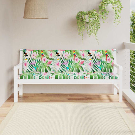 Vidaxl Garden Bench Puder 2 PCS Oxford Fabric Multi-Colored