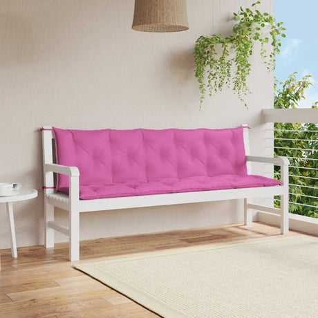 Vidaxl Garden Bench Puder 2 PCS Oxford Stof Pink Pink