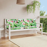 Vidaxx Garden Bench Puder 2 PCS 200x50x7 cm Stof Multi-farvet