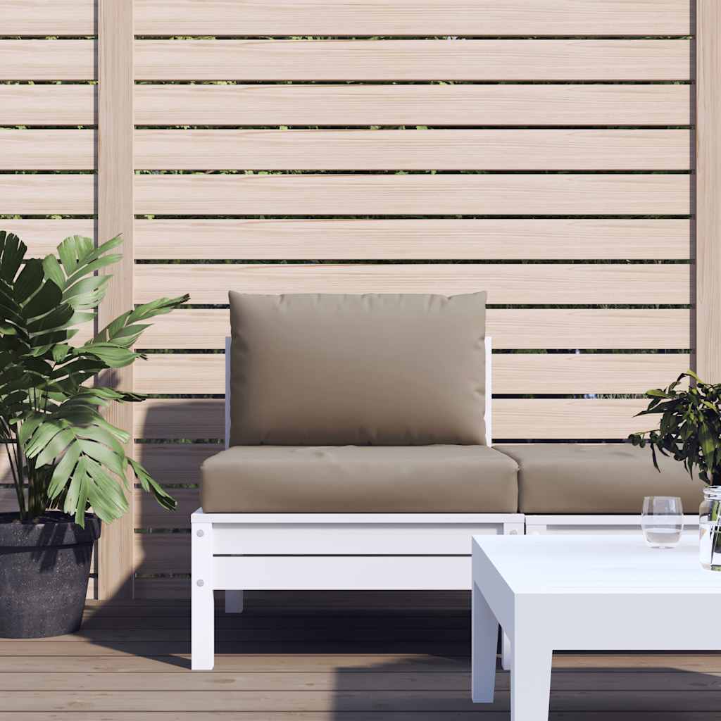 Vidaxl Palletpuder 2 stk Oxford Fabric Taupe