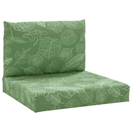 Vidaxl Palletpuder 2 stk. Bladmønster Oxford stof