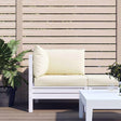 Vidaxl Palletpuder 3 stk Oxford Fabric Cream White