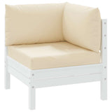 Vidaxl Palletpuder 3 stk Oxford Stof beige