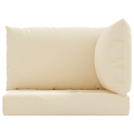 Vidaxl Palletpuder 3 stk Oxford Stof beige