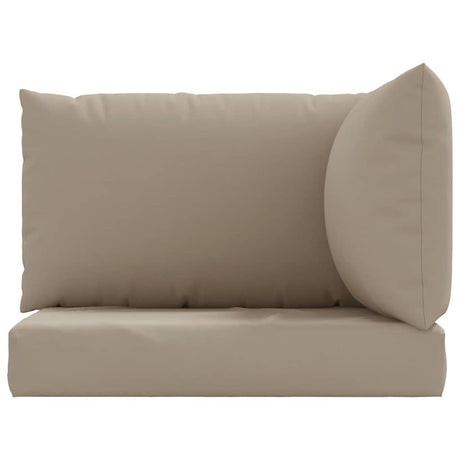 Vidaxl Palletpuder 3 PCS Oxford Fabric Taupe