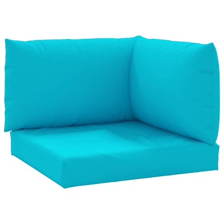Vidaxl Palletpuder 3 PCS Oxford Fabric Turquoise