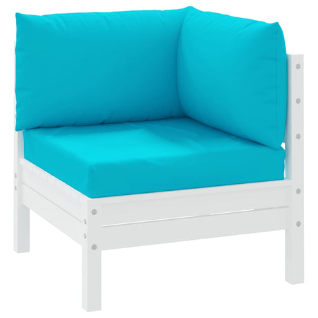 Vidaxl Palletpuder 3 PCS Oxford Fabric Turquoise