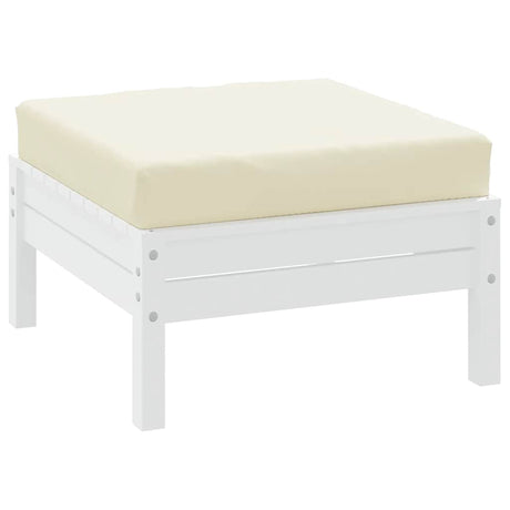 Vidaxl Pallet Pushion 60x60x9,5 cm Oxford Fabric Cream-farvet