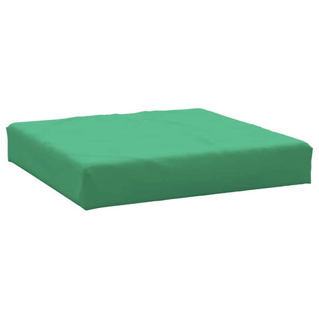Vidaxl Pallet Pushion 60x60x9,5 cm Oxford Fabric Green