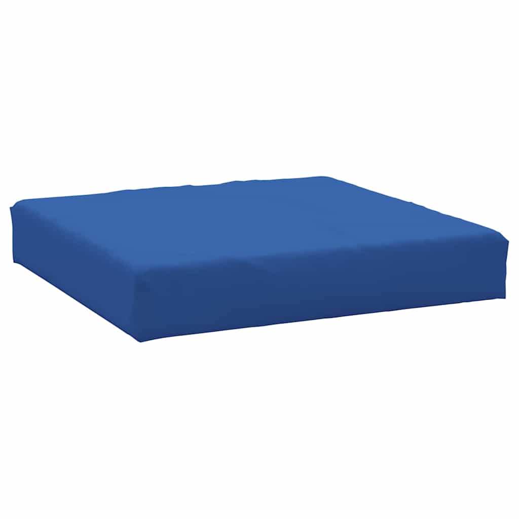 Vidaxl Pallet Pushion 60x60x9,5 cm Oxford stof blå