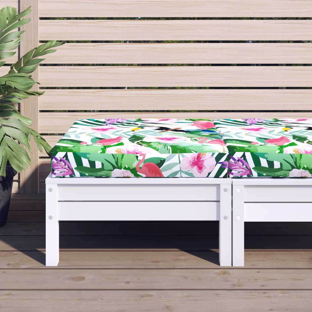 Vidaxl Pallet Pushion 60x60x8 cm Oxford Fabric Multi-Colored