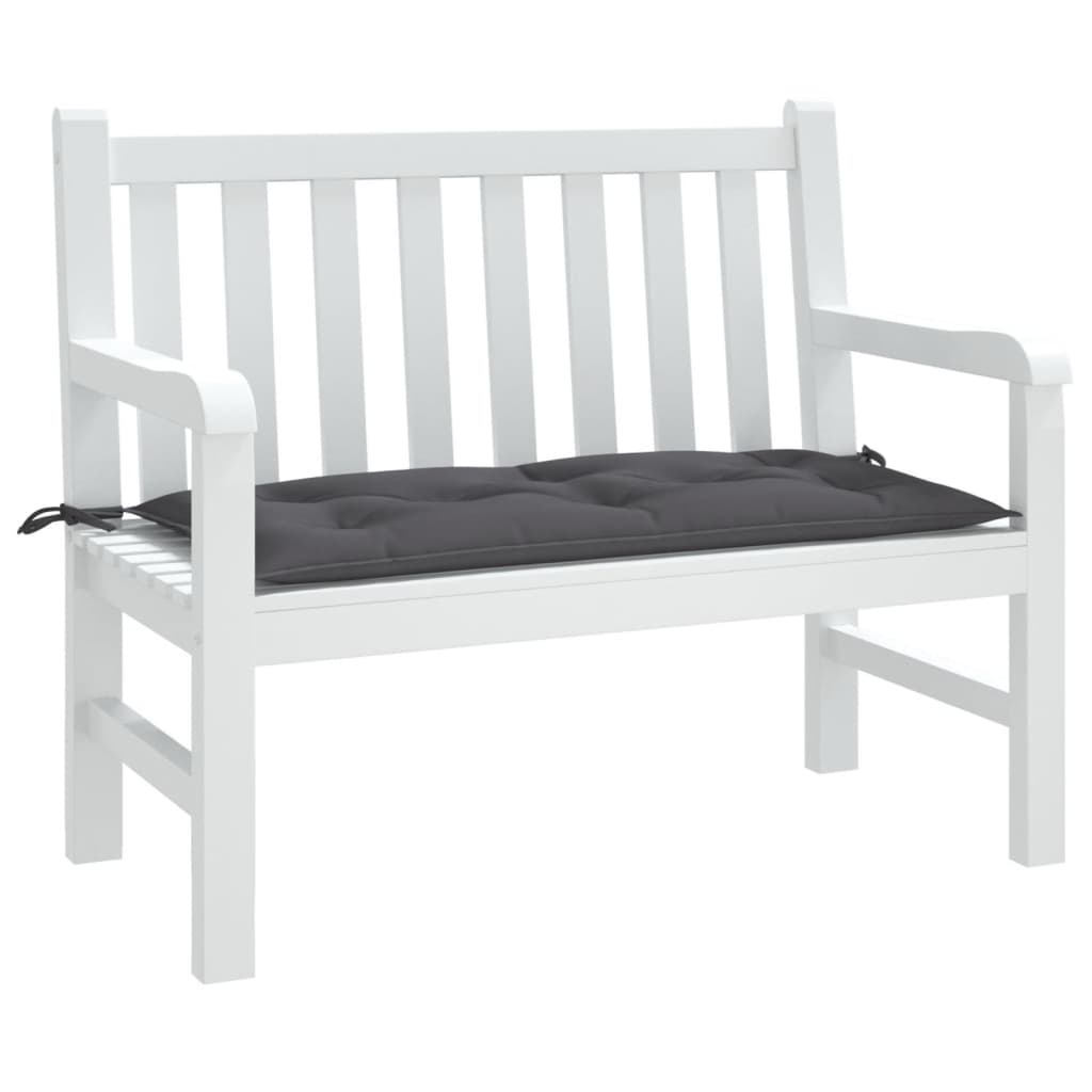Vidaxx Garden Bench Pushion 110x50x7 cm Oxford Stof Anthracite