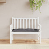 Vidaxx Garden Bench Pushion 110x50x7 cm Oxford Stof Anthracite