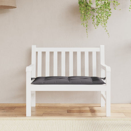 Vidaxx Garden Bench Pushion 110x50x7 cm Oxford Stof Anthracite