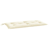 Vidaxx Garden Bench Pushion 110x50x7 cm Oxford Fabric Cream White