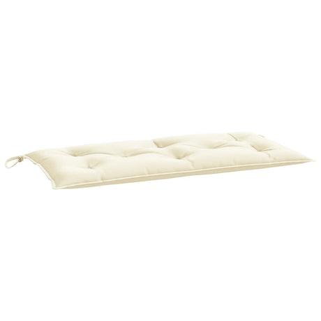 Vidaxx Garden Bench Pushion 110x50x7 cm Oxford Fabric Cream White