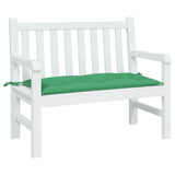 Vidaxx Garden Bench Pushion 110x50x7 cm Oxford Fabric Green