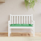 Vidaxx Garden Bench Pushion 110x50x7 cm Oxford Fabric Green