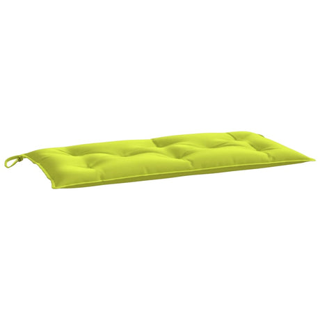 Vidaxl Garden Bench Pushion 110x50x7 cm Oxford Fabric Bright Green