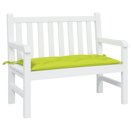 Vidaxl Garden Bench Pushion 110x50x7 cm Oxford Fabric Bright Green
