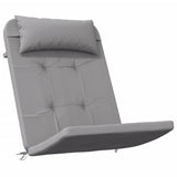 VidaXL stolehynder 2 stk adirondack oxford stof grå
