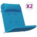 Vidaxl stoelkussens 2 st adirondack oxford stof lichtblauw